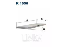 Фильтр салонный Citroen Jumper 2/94->, Fiat Ducato 3/94->, Peugeot Boxer 3/94-> (с кондиционером) FILTRON K1056