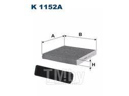 Фильтр салонный Renault Duster, Logan, Sandero, Clio III, Twingo II FILTRON K1152A