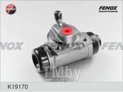 Цилиндр тормозной колесный Citroen Evasion 94-02, Jumpy 95-06, Fiat Ulysse 94-02, Scudo 96-06, Strada 99-, Lancia Zeta 96-05, Peugeot 806 94-02, Expert 96-06 19.05 FENOX K19170