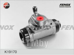 Цилиндр тормозной колесный Citroen Evasion 94-02, Jumpy 95-06, Fiat Ulysse 94-02, Scudo 96-06, Strada 99-, Lancia Zeta 96-05, Peugeot 806 94-02, Expert 96-06 19.05 FENOX K19170