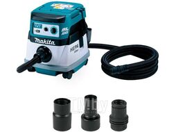 Аккум. пылесос MAKITA DVC 867 LZX 4 (2x18В, 2400 л/мин,110 мбар,8л,сух.,self-cleaning,HEPA,AWS)