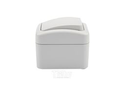 Переключатель проходной открытой установки, IP54 белый KRANZ Mini OG