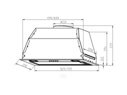 Кухонная вытяжка LEX GS Bloc P 600 WHITE