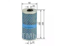 Фильтр масляный MB W201/W202/W124/W460/W461/W463 2.0D-3.5D 83> BOSCH 1457429274