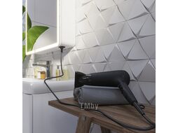Зеркало-шкаф Dreja Point 80 см 2 дверцы, 2 стекл. полки, LED-подсветка белый (99.9034)