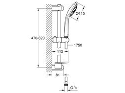 Душевой гарнитур Grohe Euphoria Champagne (27232001)
