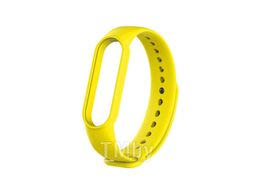 Ремешок BINGO для Xiaomi Mi Band 5/6 Желтый