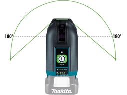 Нивелир лазерный MAKITA SK 106 GDZ в сумке (проекция: крест, до 35 м, +/- 0.30 мм/м, резьба 1/4")