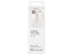 Кабель Miniso Lightning / 4804 (белый)