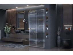 Душевой уголок Ambassador Set 100x100 / 12011106R-ST1 (с душевым трапом)