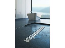 Душевая стенка Ambassador Set 110x25 / 15031107-ST9 (с душевым трапом)