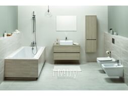 Ванна акриловая Cersanit Crea 160x75 / P-WP-CREA-160NL (без ножек)