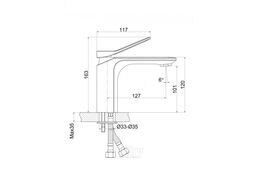 Смеситель Cersanit Odra 63050