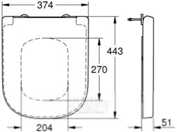 Унитаз подвесной с инсталляцией GROHE Euro Ceramic 39206000 + 39331001 + S-IN-MZ-VECTOR + P-BU-INT/Wh