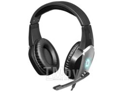 Наушники-гарнитура Defender X-Skull / 64585 (черный/серый)