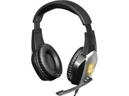 Наушники-гарнитура Defender X-Skull / 64585 (черный/серый)