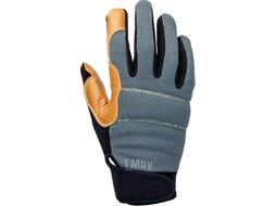 Перчатки виброзащитные из кожи, р-р 10/XL, черно-желтые, JetaSafety (JETA SAFETY)