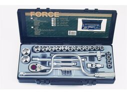 Набор инструмента и головок 24 пр. 1/2" Force 4245-7