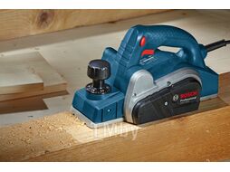 Рубанок электрический BOSCH GHO 6500 в кор. (650 Вт, шир. до 82 мм, глуб. до 2.6 мм) (0601596000)