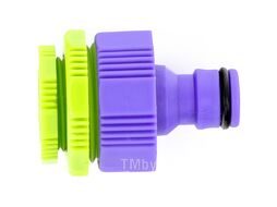 Адаптер пластмассовый, 1/2"-3/4"-1", внутренняя резьба PALISAD 65735
