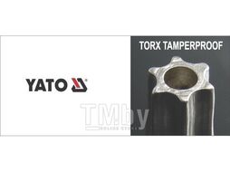 Ключи TORX sec. T10-T50 удл. CrV (набор 9шт.) Yato YT-0512