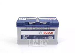 Аккумулятор S4, 80Ah, 740A, (R+), 12V, 315X175X175mm, SLI, B13, (580406074, S4010), для л/а BOSCH 0092S40100
