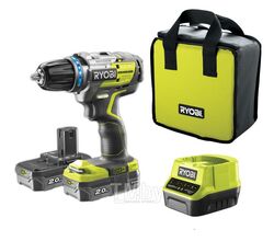 Дрель-шуруповерт RYOBI R18DDBL-220S