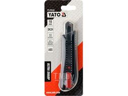 Нож с выдвижным лезвием 18мм SK2H Yato YT-75123