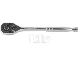 Рукоятка трещоточная 1/4"DR, металлическая ручка, 72 зубца Ombra 281401