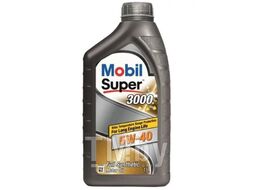 Масло моторное MOBIL Super 3000 X1 5w-40, 1L синтетическое (API SM/SL/SJ/CF, ACEA A3/B3/B3, BMW LL-98,GM-LL-B025,MB229.3,VW505.00/502.00) MOBIL 152567