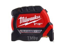 Рулетка магнитная MILWAUKEE PREMIUM 5м/16ft x 27мм