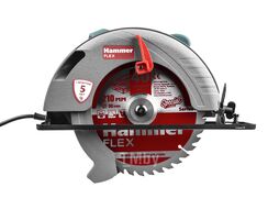 Пила циркулярная Hammer Flex CRP1800/210 1800Вт 6000об/мин 210x30мм макс.пропил 70мм 625482