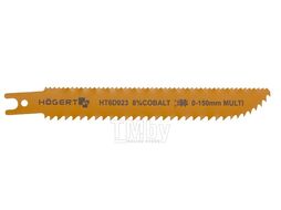 Полотно для сабельной пилы универсальное двухстороннее 150 мм, 6 TPI / 10 TPI HOEGERT HT6D923