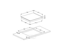 Поверхность индукционная BEKO HII64401MTX