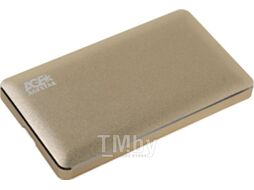 Бокс для жесткого диска AgeStar 31UB2A16C (золото)