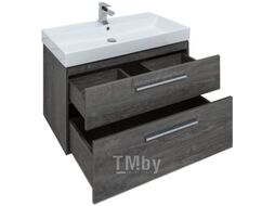 Тумба под умывальник Aquanet Nova 90 / 242277 (с 2 ящиками)