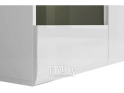 Комод BMK Ацтека KOM2W1D3S/10/15 (белый/белый блеск/венге магия)