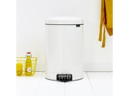 Мусорное ведро Brabantia Pedal Bin Newicon / 111846 (20л, белый)