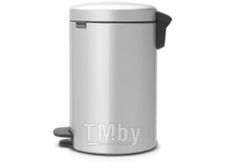 Мусорное ведро Brabantia Pedal Bin NewIcon / 113680 (12л, серый металлик)