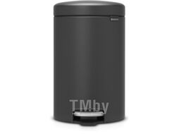 Мусорное ведро Brabantia Pedal Bin NewIcon / 113802 (12л, минерально-графитовый)