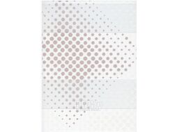 Рулонная штора Delfa Сантайм День Ночь Бола СРШ-01МК 42011 (81x160, белый/розовый)