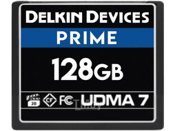 Карта памяти Delkin Devices Prime CF 128GB UDMA7 1050X (DDCFB1050128)