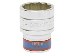 Головка торцевая стандартная двенадцатигранная KING TONY 1/2", 24 мм 433024M