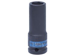 Головка торцевая ударная глубокая шестигранная KING TONY 1/2", 17 мм 443517M