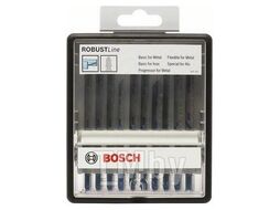 Набор ROBUST Line пилок к лобзику Metal Expert (-10-) с-T-образным хвостовиком, BOSCH