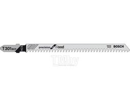 Пилка для лобзика T 301 BCP Precision for Wood (в упаковке 25шт.), BOSCH
