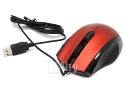 Мышь Jet.A Comfort OM-U50, проводная, Red