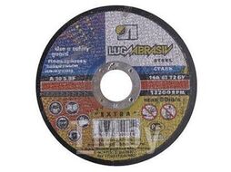 Круг отрезной LUGAABRASIV 180x2,0x22мм, д/мет, (упак/25шт) L-066627