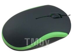 Проводная компьютерная мышь Ritmix ROM-111 BLACK/GREEN