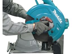 Аккум. отрезная пила по металлу MAKITA DLW 140 Z (18+18 В, БЕЗ АККУМУЛЯТОРА, 355х25 мм, глуб. до 127 мм, шир. до 0 мм)